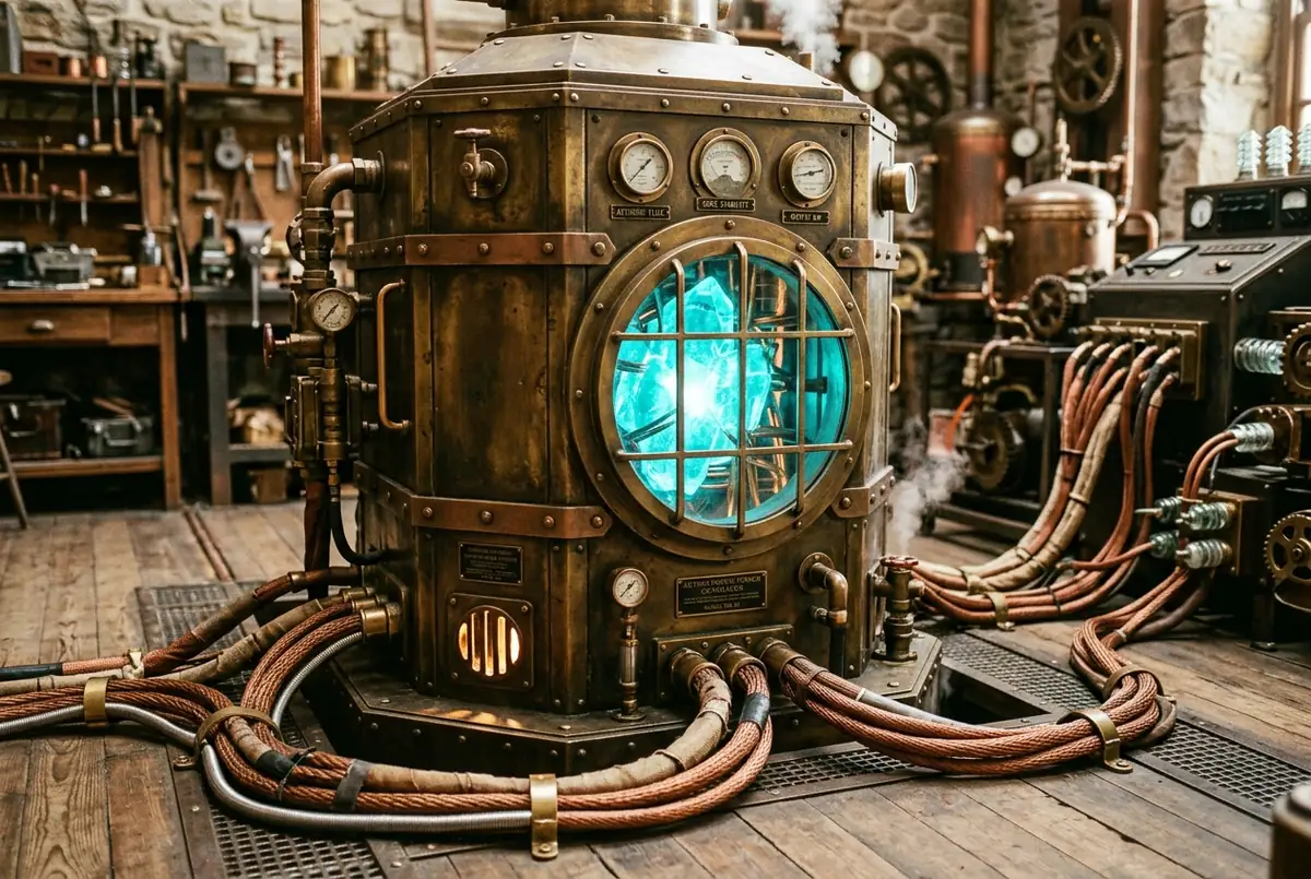 Glowing Aether Reactor Core